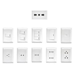 MOD ENCHUFE 10/16A BLANCO LYRA