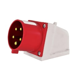 ENCHUFE MACHO IND S/P 3P+N+T 32A IP44