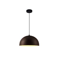 LAMPARA COLGANTE E27 MIZAR BLACK
