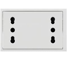MOD ENCHUFE DUPLEX 10A BLANCO