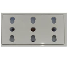 MOD ENCHUFE TRIPLEX 10/16A BLANCO