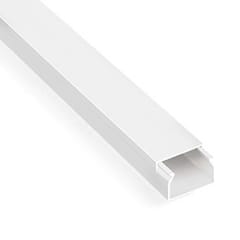 MOLDURA 20X10MM X 2MTS 0.7MM BLANCA MEC