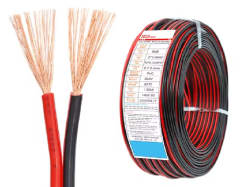 CABLE PARLANTE 2X14AWG TRANSPARENTE