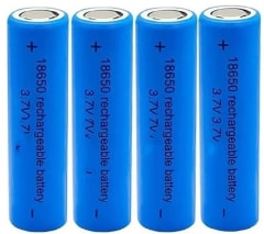 PILA RECARGABLE 3.7V 1800MAH 18650