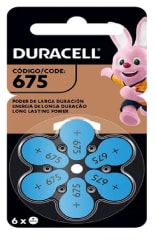 PILA DA 675 AUDIOLOGIA