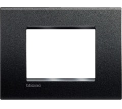 PLACA 3 PTO ANTRACITA BLACK NOBILE C/SOPORTE