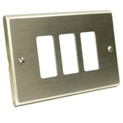 PLACA ANONIZADA 3 PTO MARLANVIL