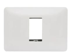 PLACA MATIX 1PTO BLANCA AM503/1BN