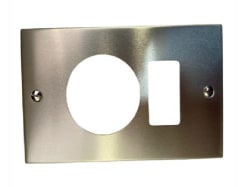 PLACA ANONIZADA SCHUCKO + 1PTO