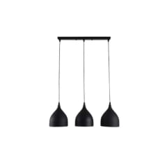 LAMPARA COLGANTE E27 POLARIS BLACK