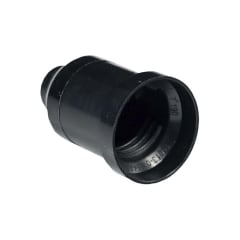 PORTALAMPARA NEGRO E-27