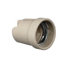 PORTALAMPARA LOZA E27 VACIO  MEC