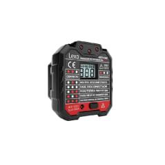 ENCHUFE MACHO PROBADOR DE DIFERENCIAL (REQUIERE ADAPTADOR SCHUCKO NO INCLUIDO)