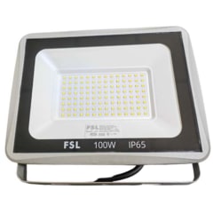 PROYECTOR LED 100W 6500° GRIS