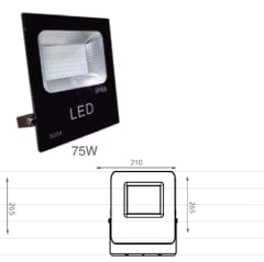 PROYECTOR LED 30W 6500° 10- 30VDC