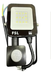 PROYECTOR LED 10W CON SENSOR 6500° NUEVO MODELO ALARGADO