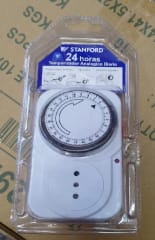 RELOJ CONTROL 24HRS 10A ENCHUFABLE ANALOGO