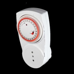 RELOJ 24HRS 10A ENCHUFABLE ANALOGO MEC