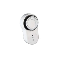 RELOJ CONTROL 24HRS 10A ENCHUFABLE ANALOGO 48 PROGRAMACION