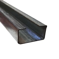 RIEL 19X35 MM BARRA 1 MTS GALV