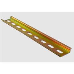 RIEL DIN BICROMATADO PERFORADO