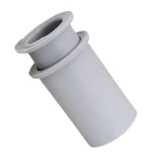 SALIDA DE CAJA 40MM LIBRE HALOGENO BLANCO