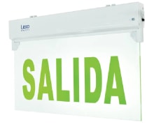 LAMPARA SEÑALETICA SALIDA 6 HRS