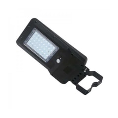 LUMINARIA ALUMBRADO PUBLICO 15W SOLAR LUZ FRIA  1600 LUM