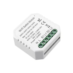 INT INTELIGENTE SONOFF SWITCH WIFI 1 CANAL 2200W 2.4HZ BLANCO