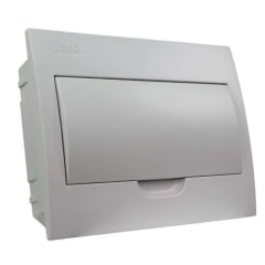 TABLERO EMB 12CC PUERTA BLANCA LIBRE HALOGENO LEXO