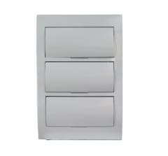 TABLERO EMB 36CC BLANCA  3 REGLETA