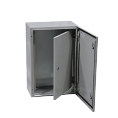 TABLERO METALICO 400X300X200 C/PUERTA INTERIOR