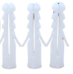 TARUGO FISCHER 6MM BLANCO X UNIDAD