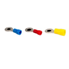 TERMINAL ANILLO AMARILLO 10-12awg 4.3mm BOLSA 50 UNID