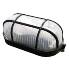 PLAFONIER TORTUGA E27 NEGRO C/AMPOLLETA 7W 6500