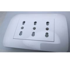 ENCHUFE TRIPLEX 10/16A BLANCO