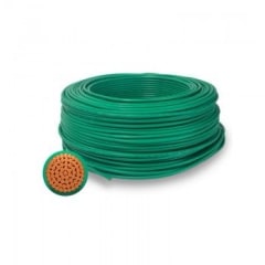 CABLE LIBRE HALOGENO 6MM VERDE