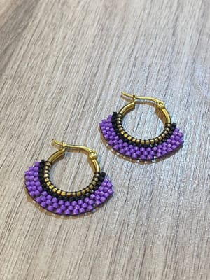 Argolla Mediana negro y lila1