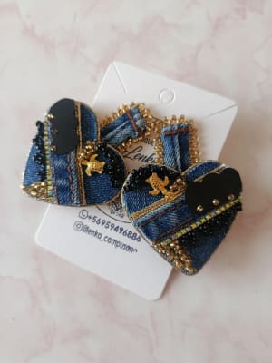 Aros Corazón Jeans1