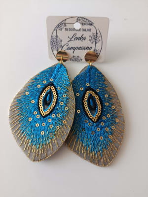 Aros Pavo Real celeste1