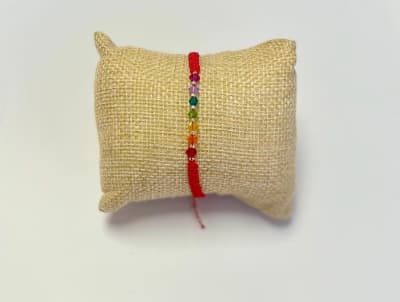 Pulsera Chakras tejida1