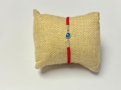 Pulsera Ojo Turco roja1