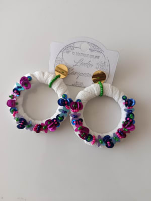 Aros Círculo tela reciclada1