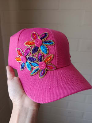 Gorra fucsia1