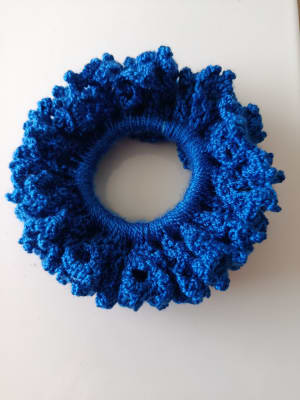 Scrunchies azul1
