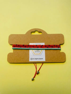 Pulsera Sandía1