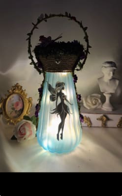 Lámpara celeste con manilla1