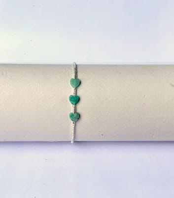 Pulsera Corazón mini cristal1