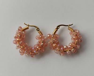 Argollita pequeña Petunia anaranjada1