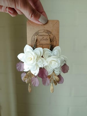 Aros pasamanería blancos1